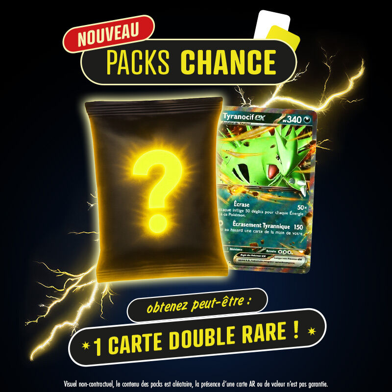 Pack « Double Rare » | Cartes Pokemon | Occasion (contenu aléatoire)